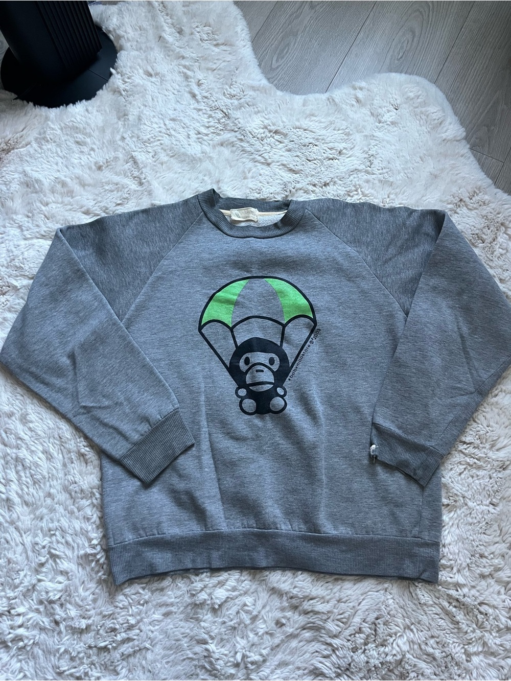 Bape Baby Milo Parachute Crewneck.